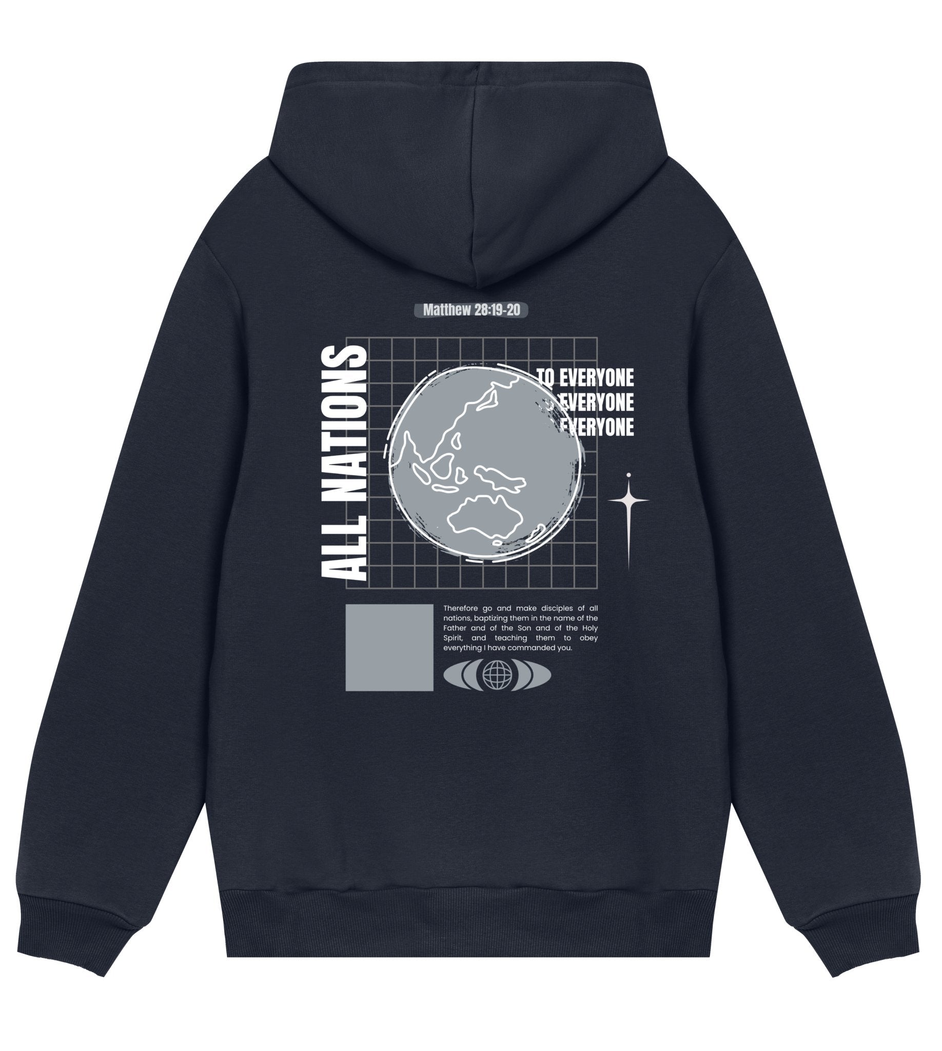 All Nations - Mens Regular Hoodie - LetWearBeLighthoodie