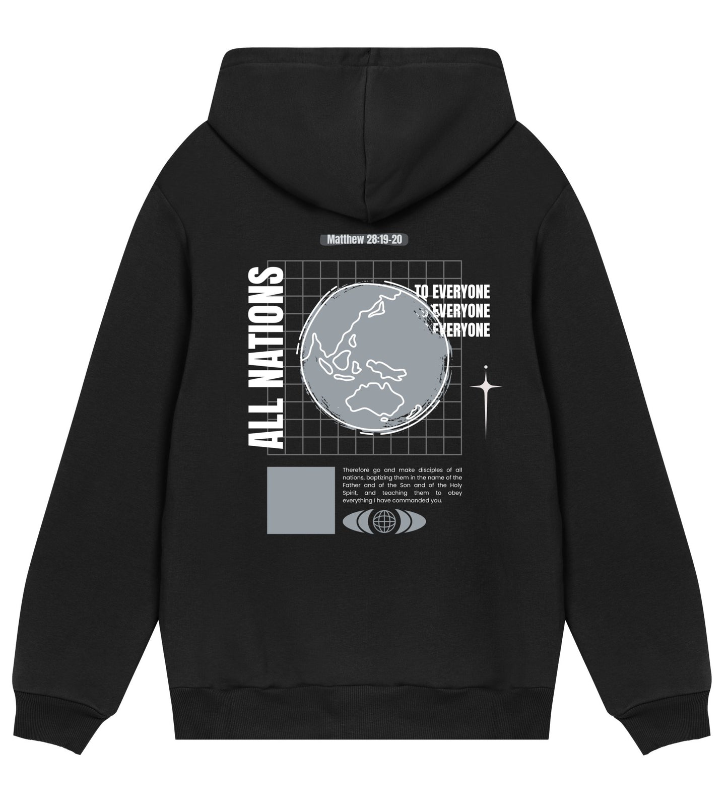 All Nations - Mens Regular Hoodie - LetWearBeLighthoodie