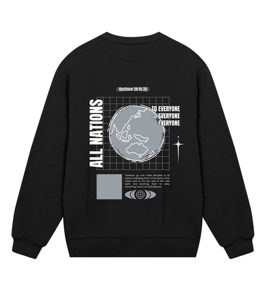 All Nations - Mens Sweatshirt - LetWearBeLightsweatshirt