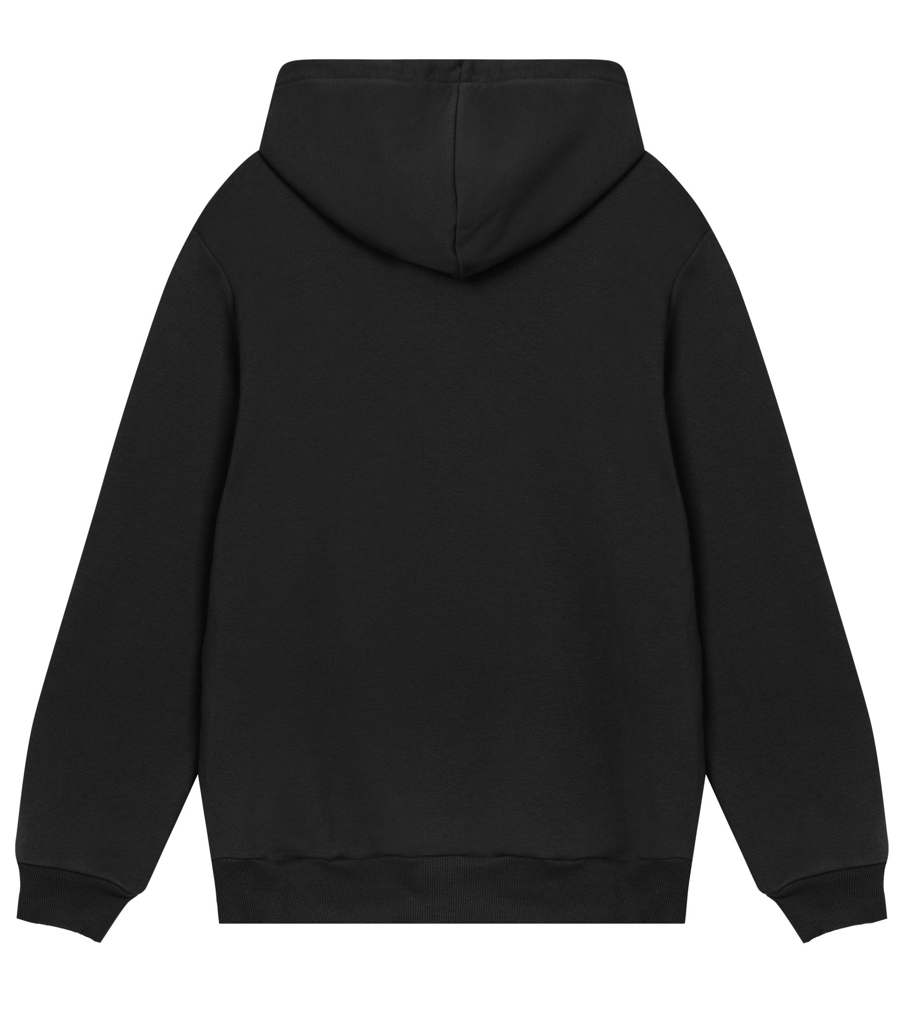 Regular black hoodie on sale