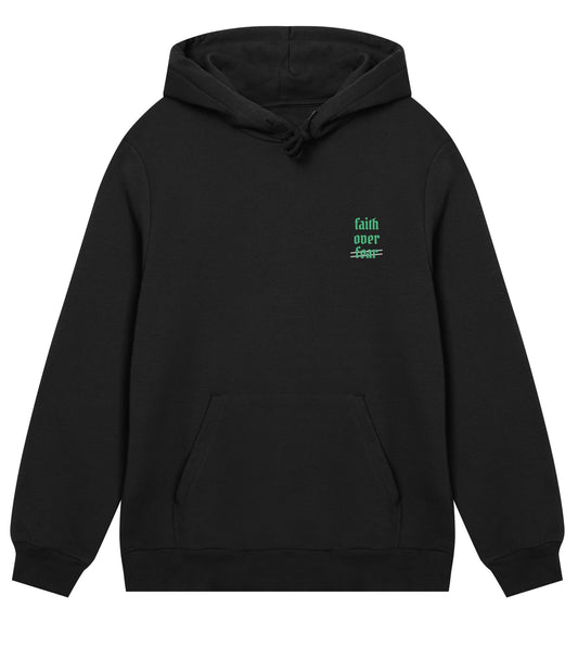 Faith over Fear - Mens Regular Hoodie - LetWearBeLighthoodie